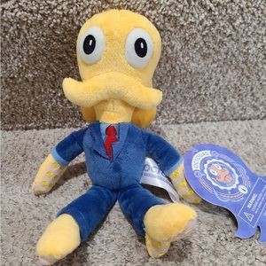 NEW Octodad Dadliest Catch Plush Magnetic Hands 10" Octopus Dad Stuffed Animal